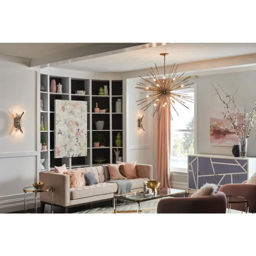 Tryst Large Orb Chandelier - Image 7