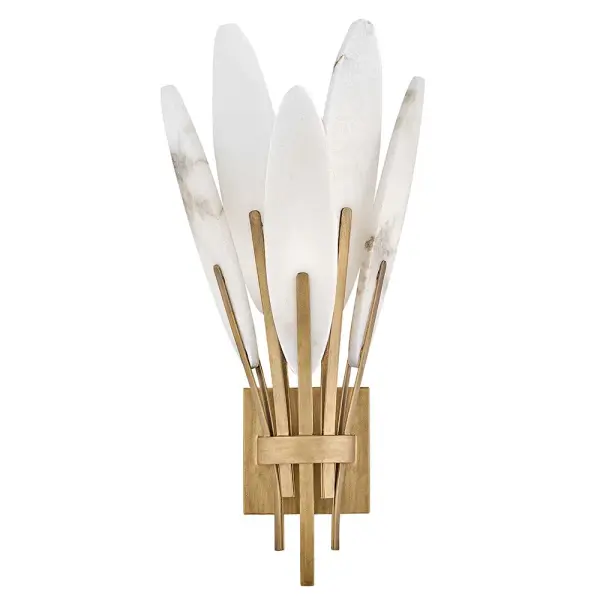 Nerine Large Sconce in Burnished Gold - Image 3