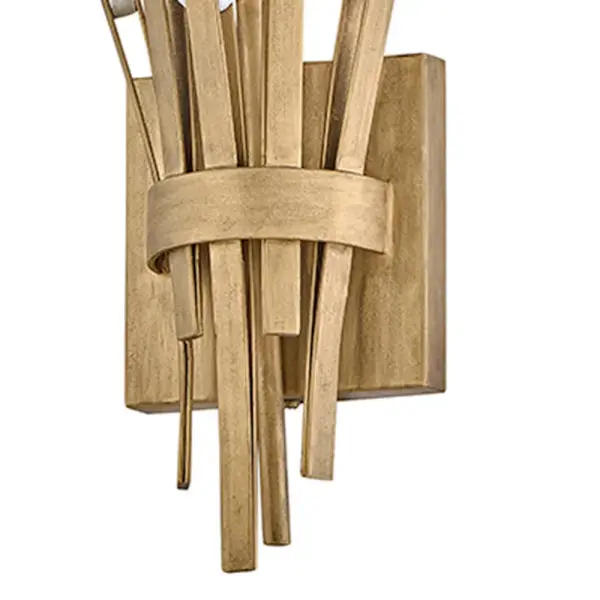 Nerine Large Sconce in Burnished Gold - Image 6