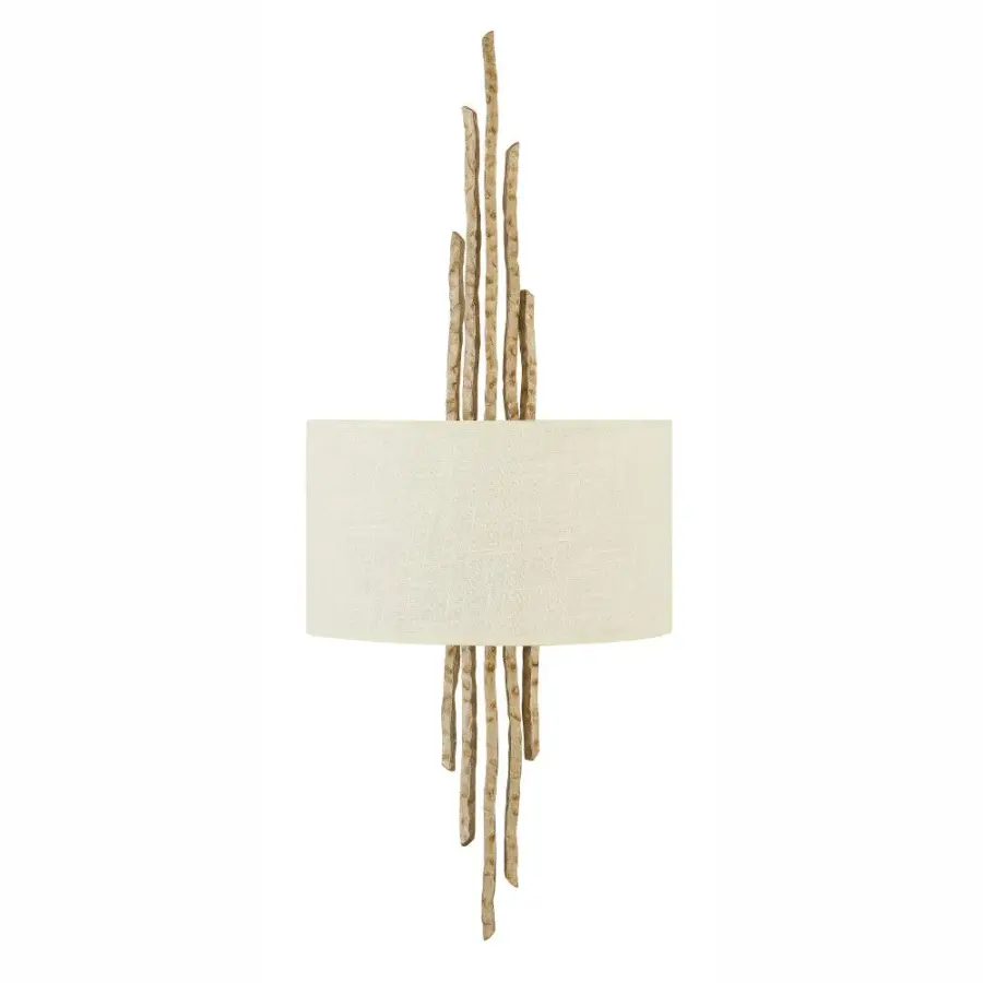 Spyre Large Two Light Wall Sconce in Champagne Gold - Image 1