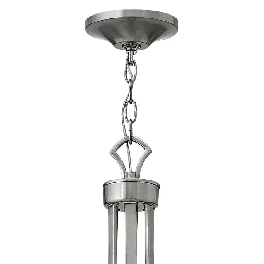 Medium Drum Pendant with Crystal Accents - Image 5