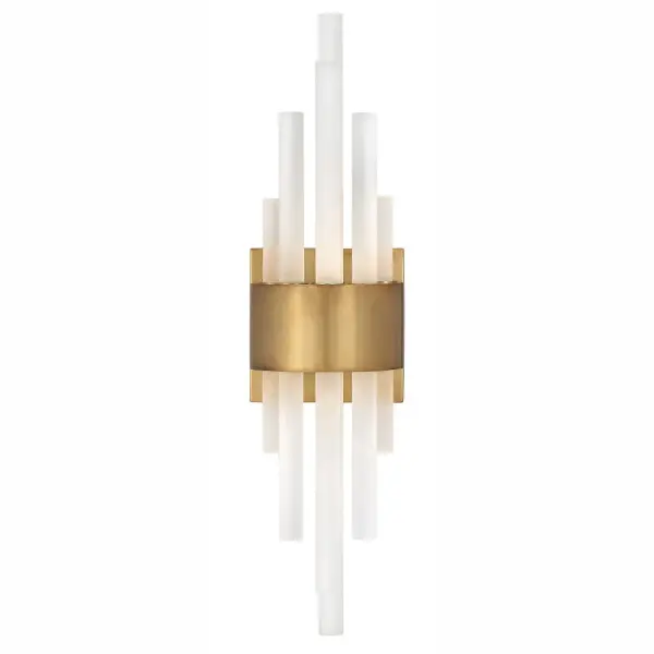 Trinity Large LED Wall Sconce in Heritage Brass - Image 1