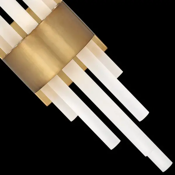 Trinity Large LED Wall Sconce in Heritage Brass - Image 3
