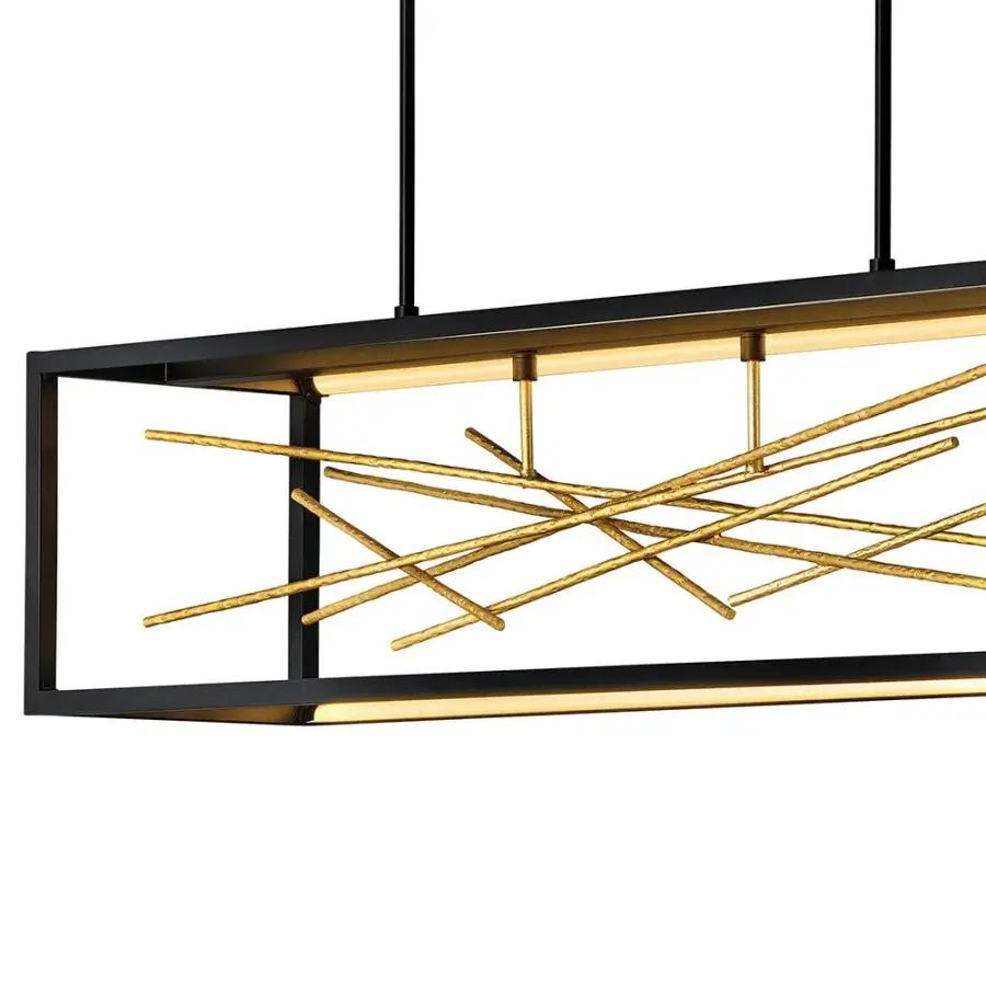 Styx Medium LED Linear Chandelier - Image 3