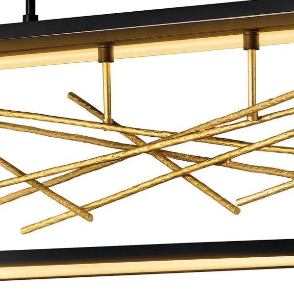 Styx Medium LED Linear Chandelier - Image 4