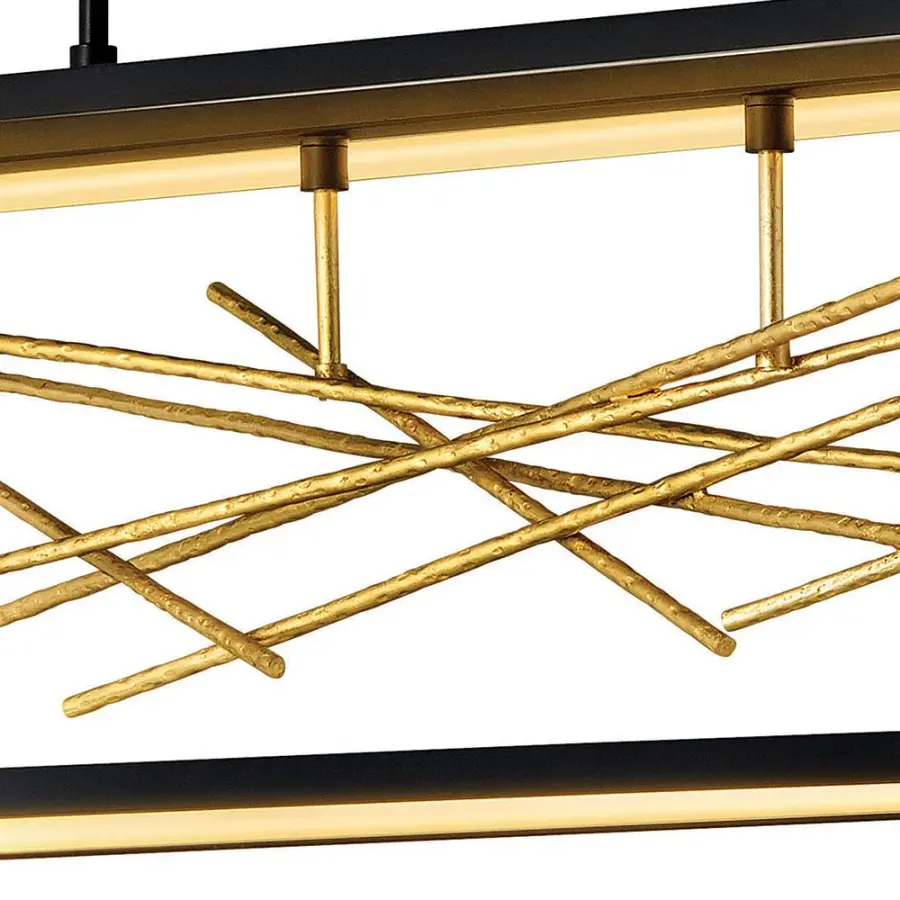 Styx Medium LED Linear Chandelier - Image 4