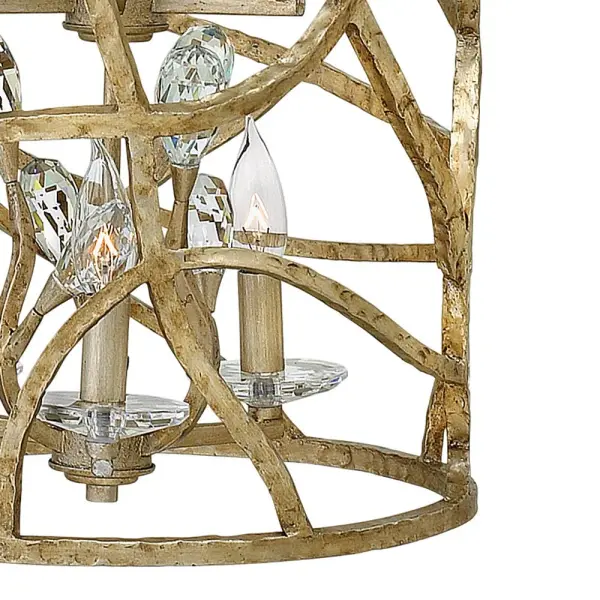 Eve Medium Open Frame Drum Pendant - Image 3