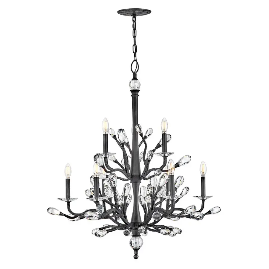 Eve Medium Two Tier Chandelier - Image 1