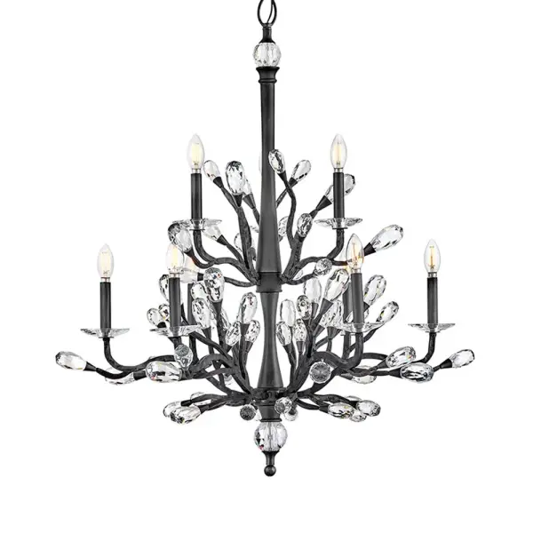 Eve Medium Two Tier Chandelier - Image 3