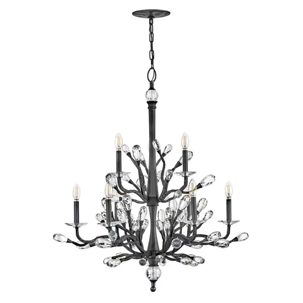 Eve Medium Two Tier Chandelier - Image 10