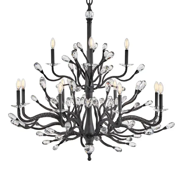 Eve Large Two Tier Chandelier - Image 3