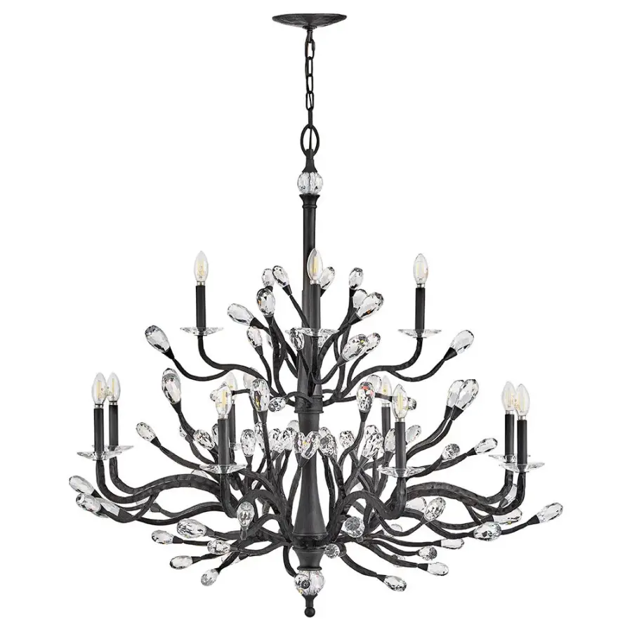 Eve Large Two Tier Chandelier - Image 9