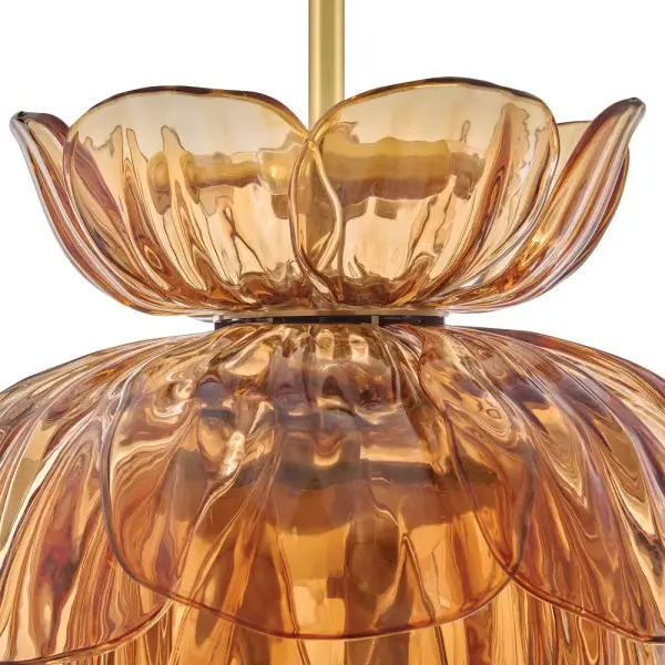 Fantine Medium Pendant in Unlacquered Brass - Image 5