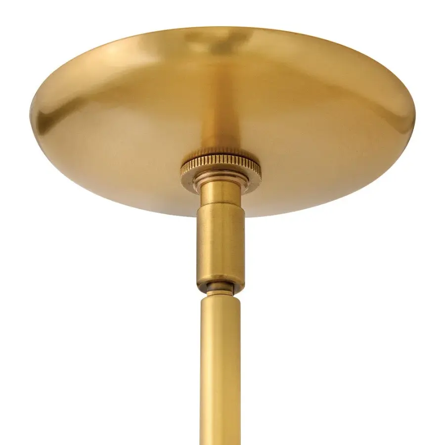 Fantine Medium Pendant in Unlacquered Brass - Image 8