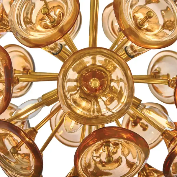 Maya Large Pendant - Unlacquered Brass - Image 5