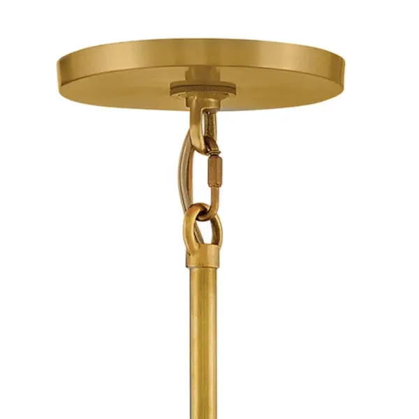 Maya Large Pendant - Unlacquered Brass - Image 7