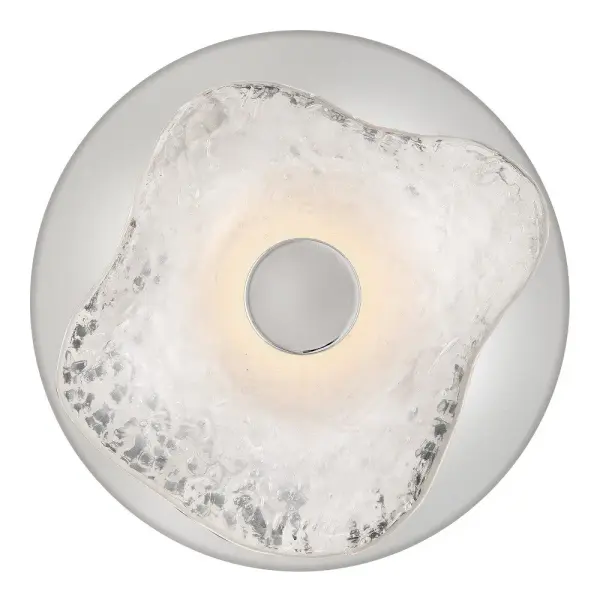 Iona Medium LED Sconce in Polished Nickel - Image 1
