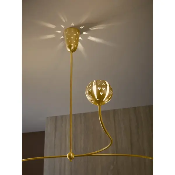 Anthos Large Abstract Floral Chandelier - Image 13