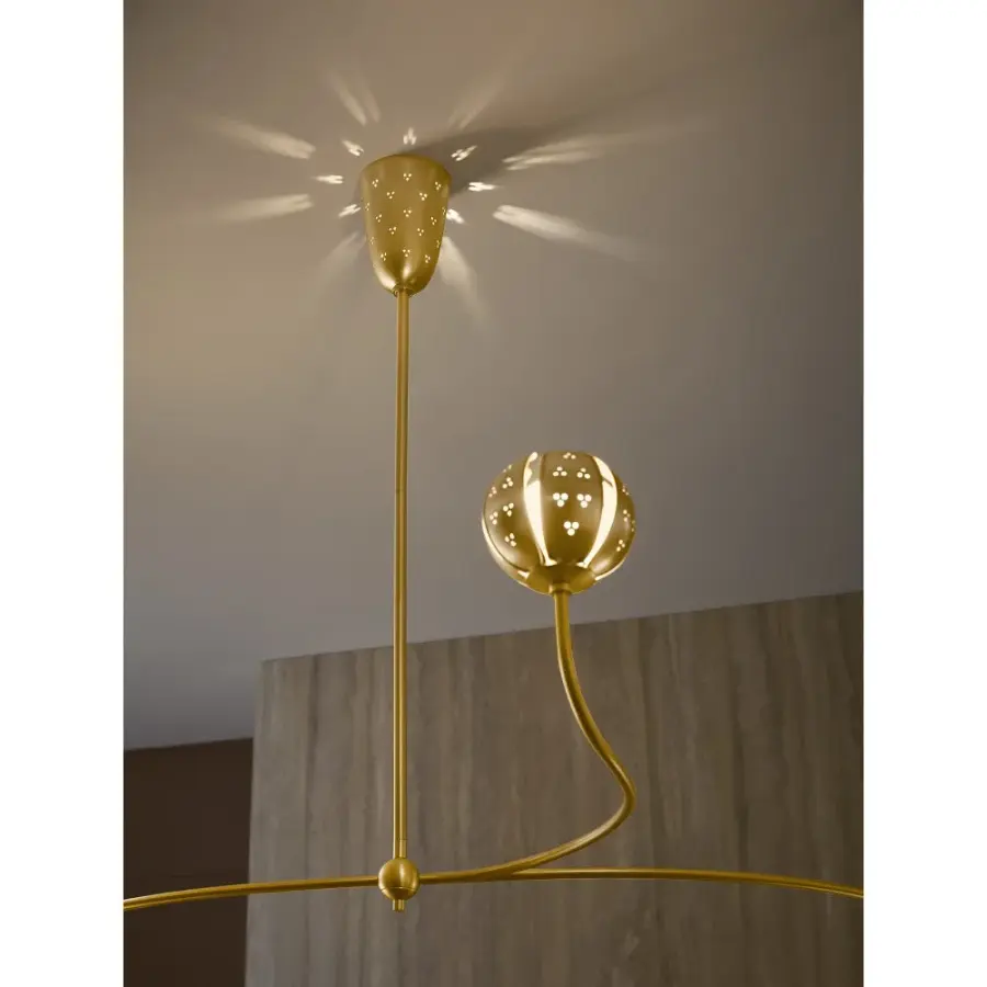 Anthos Large Abstract Floral Chandelier - Image 13