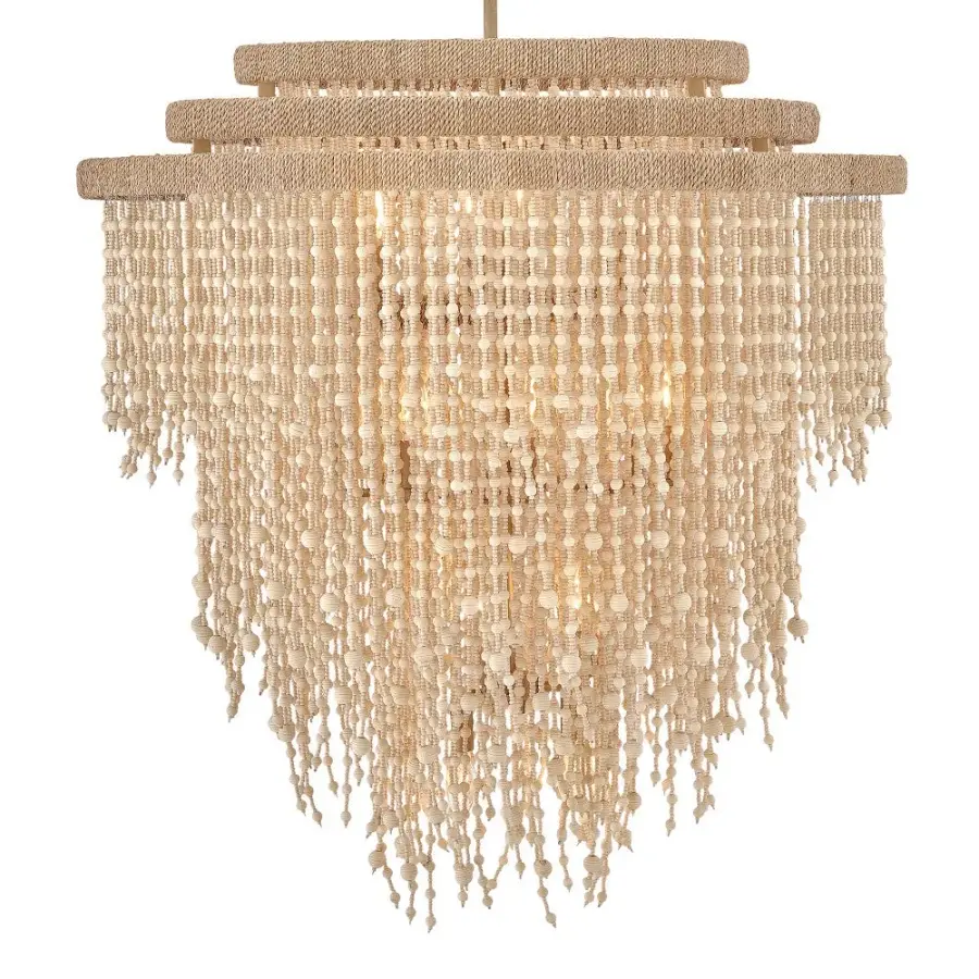 Freya Large Beaded Chandelier - Image 6