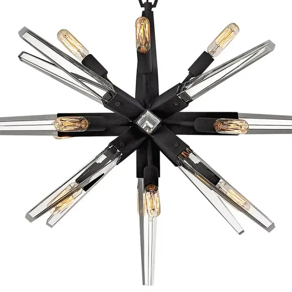 Ariel Medium Twelve Light Linear Chandelier - Image 4