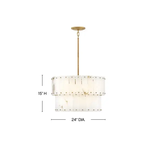 Simone Medium Convertible Chandelier - Image 2