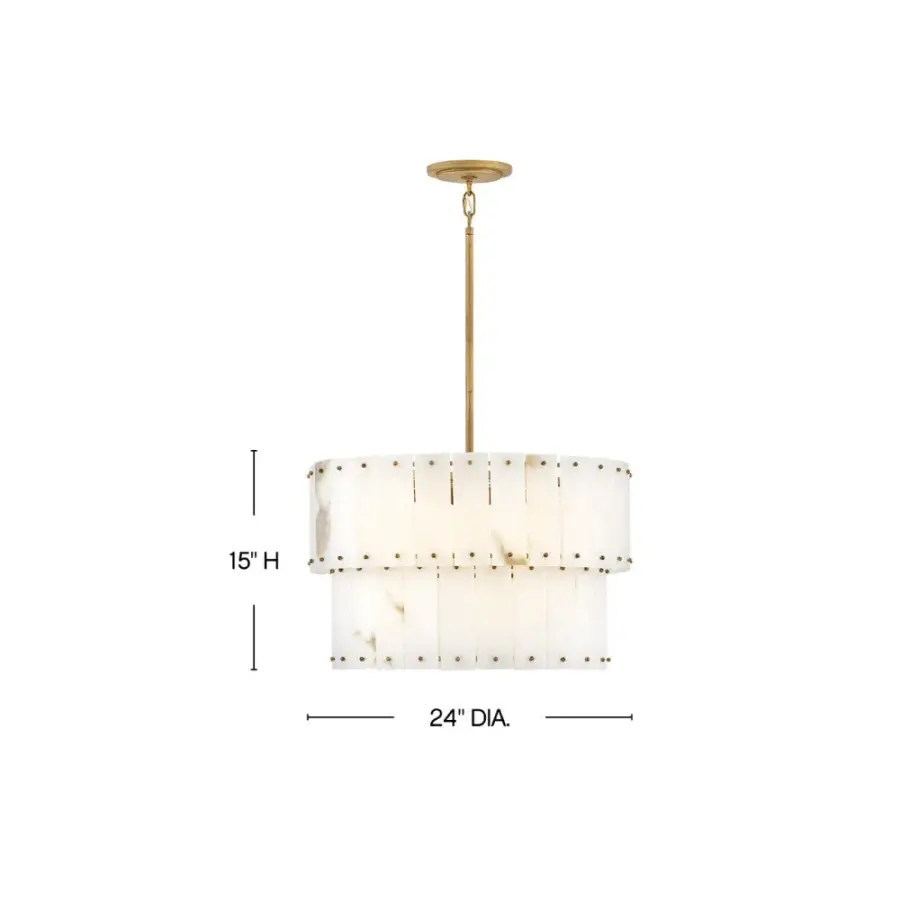 Simone Medium Convertible Chandelier - Image 2