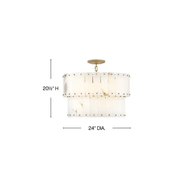Simone Medium Convertible Chandelier - Image 3