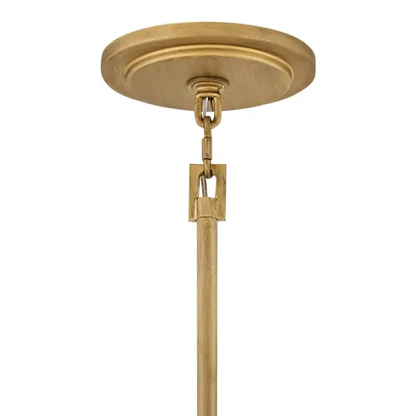 Simone Medium Multi-Tier Chandelier in Burnished Gold - Image 8