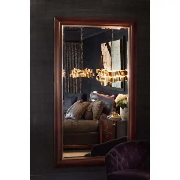 Delfina Large Six Light Linear Chandelier in Deluxe Gold - Image 5