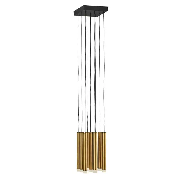 Harmony Small Adjustable Pendant in Heritage Brass - Image 3