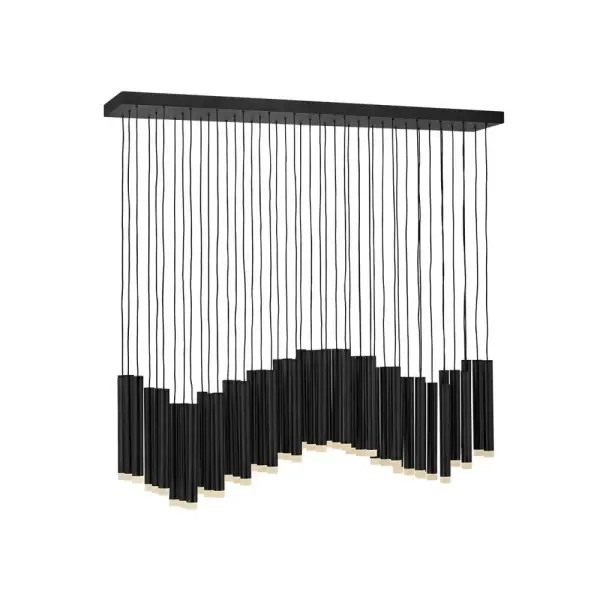 Harmony Medium Adjustable LED Linear Chandelier - Image 4