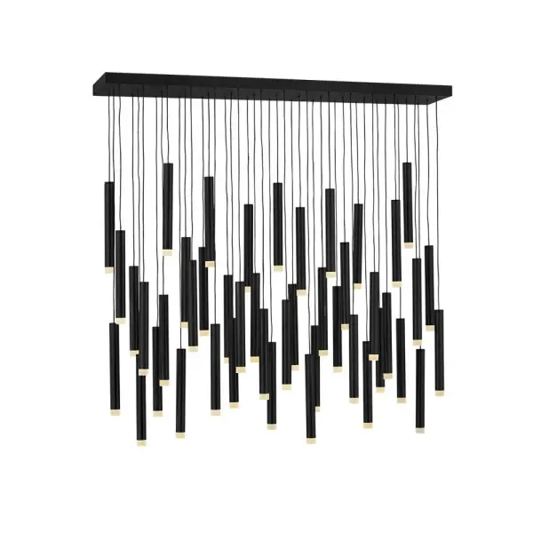 Harmony Medium Adjustable LED Linear Chandelier - Image 5