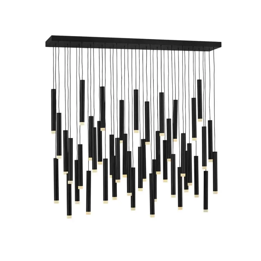 Harmony Medium Adjustable LED Linear Chandelier - Image 5