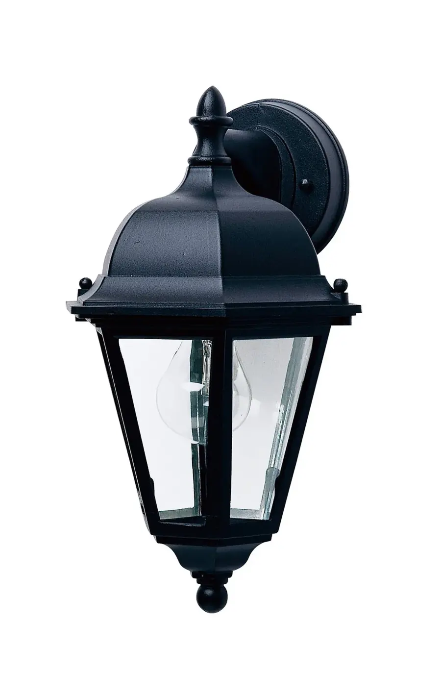 Westlake Outdoor Wall Lantern in Black - Image 1