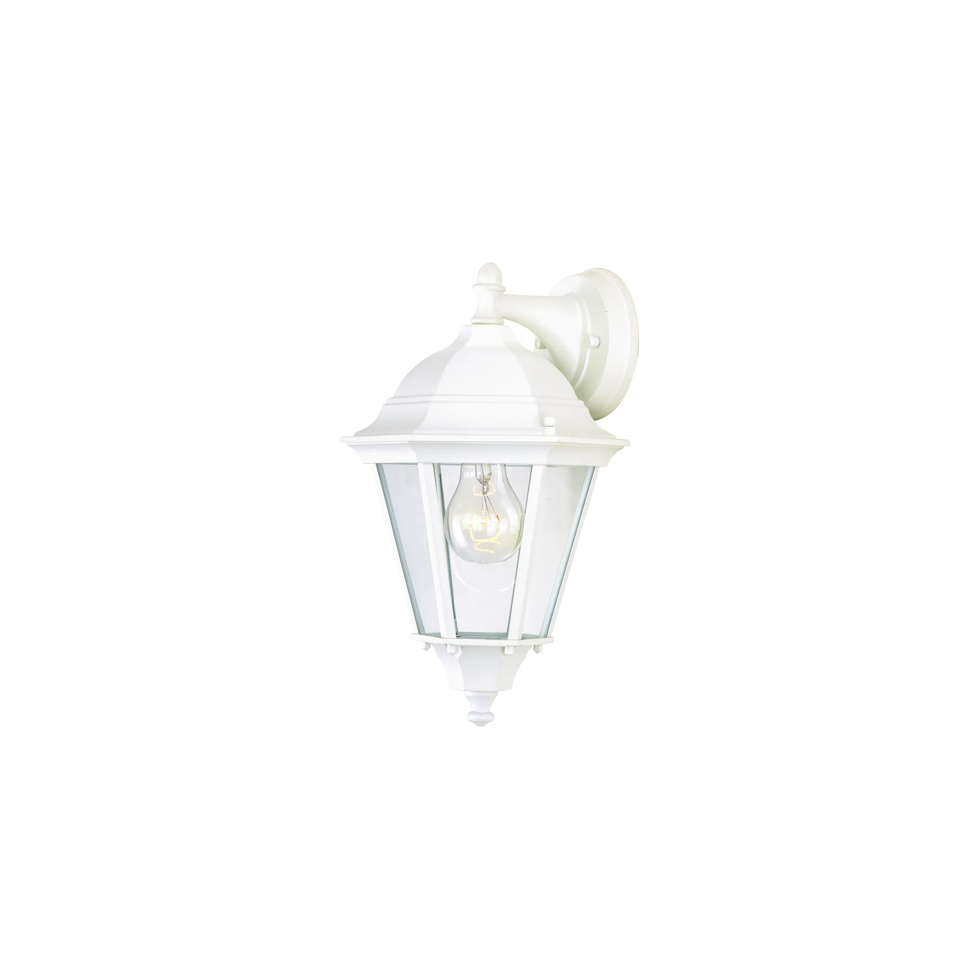 Westlake One Light Outdoor Wall Lantern in White