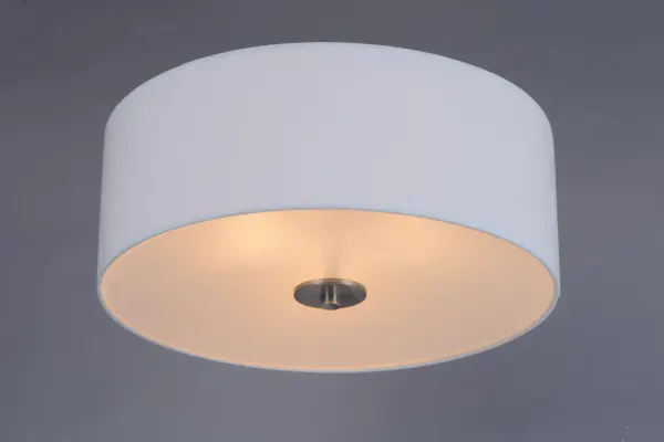 Bongo Three Light Flush Mount in Satin Nickel - Image 3