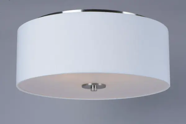 Bongo Three Light Flush Mount in Satin Nickel - Image 4