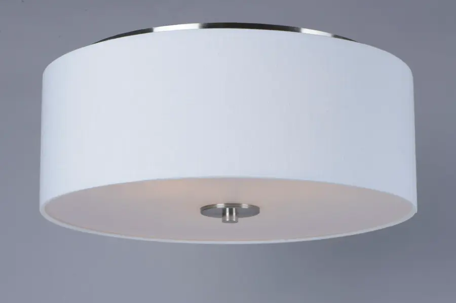 Bongo Three Light Flush Mount in Satin Nickel - Image 4