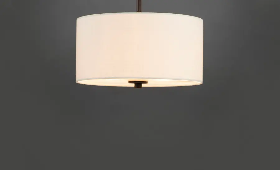 Bongo Two Light Semi-Flush Mount in Oil Rubbed Bronze - Image 4