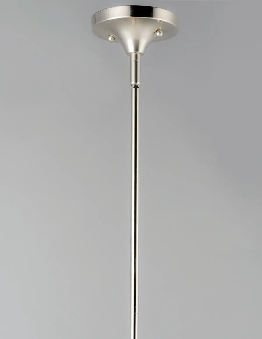 Bongo Two Light Semi-Flush Mount in Satin Nickel - Image 3