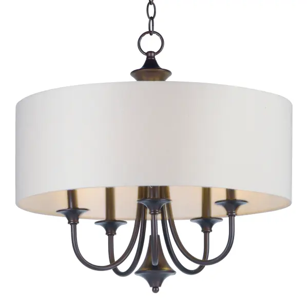 Bongo Five Light Pendant in Oil Rubbed Bronze - Image 1