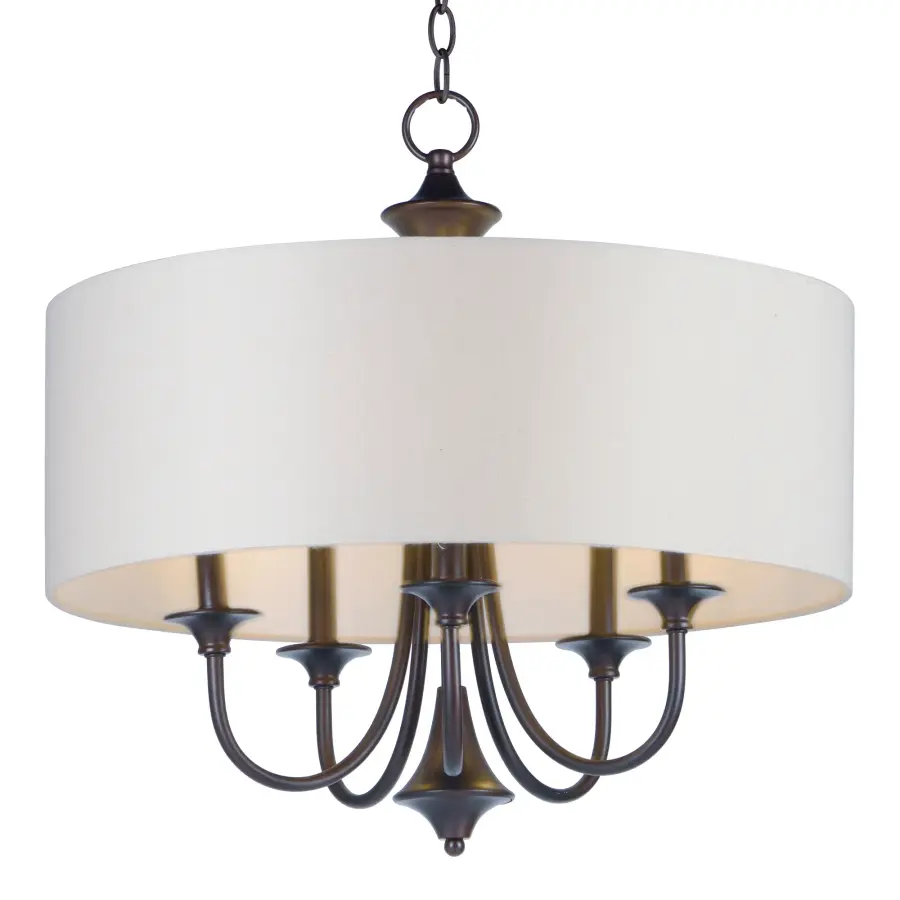 Bongo Five Light Pendant in Oil Rubbed Bronze - Image 1