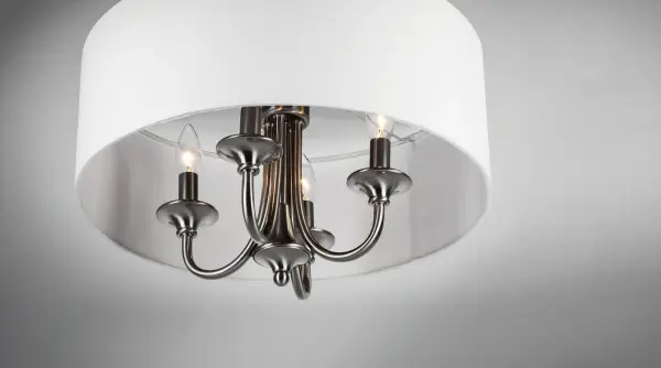 Bongo Five Light Pendant in Satin Nickel - Image 3