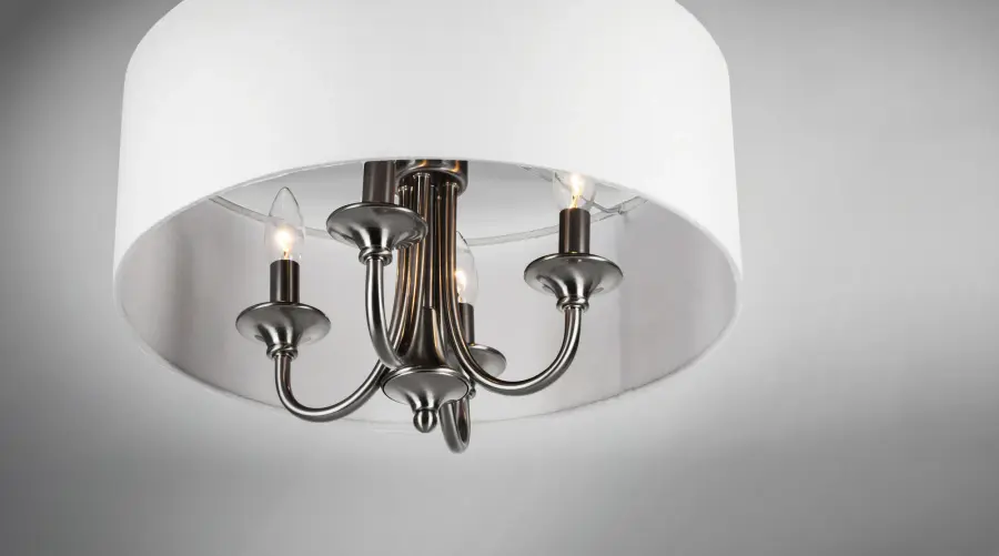 Bongo Five Light Pendant in Satin Nickel - Image 3