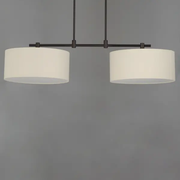Bongo Two Light Linear Pendant in Oil Rubbed Bronze - Image 2