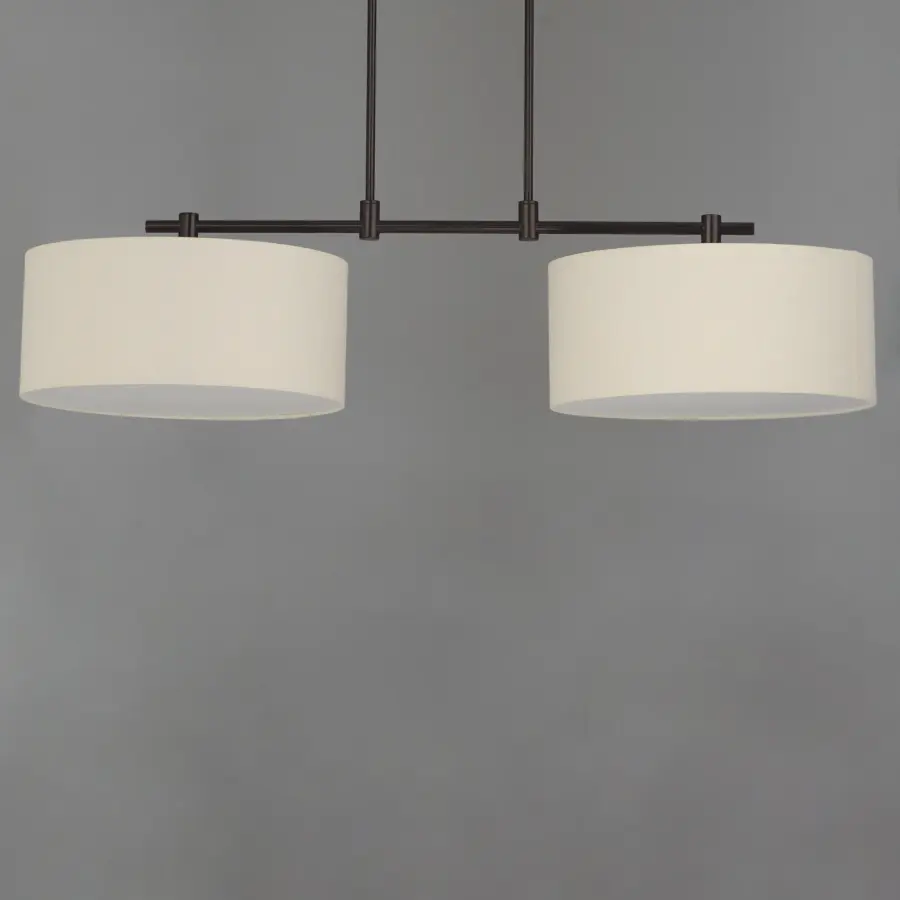Bongo Two Light Linear Pendant in Oil Rubbed Bronze - Image 2