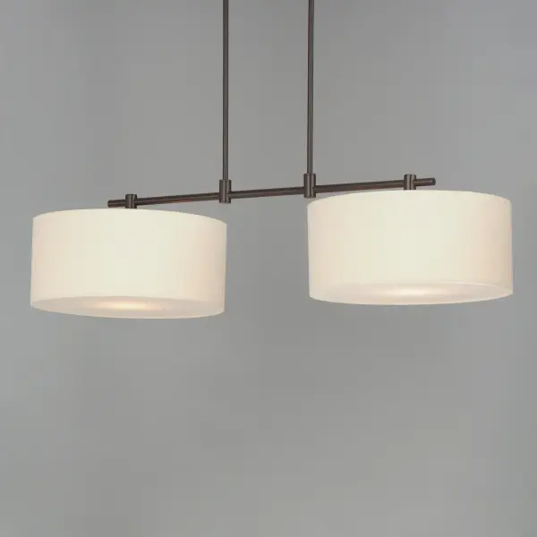 Bongo Two Light Linear Pendant in Oil Rubbed Bronze - Image 3