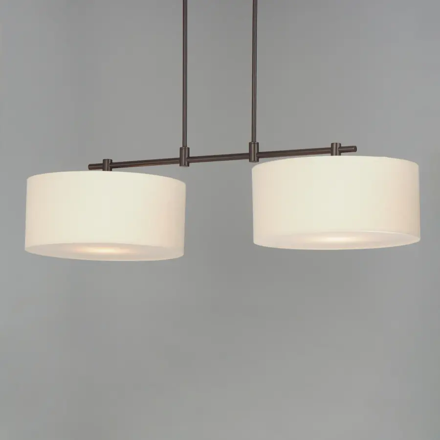 Bongo Two Light Linear Pendant in Oil Rubbed Bronze - Image 3
