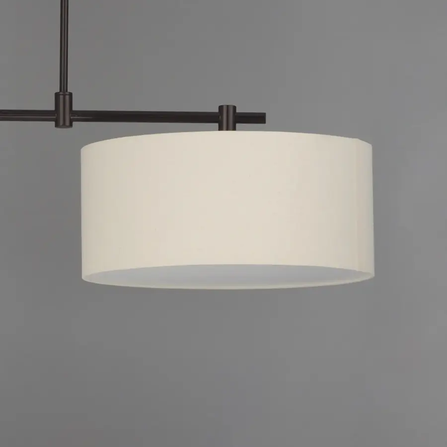 Bongo Two Light Linear Pendant in Oil Rubbed Bronze - Image 4